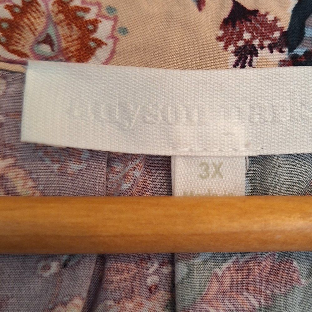 Adyson‎ Parker Long Sleeve Floral  size 3x - Picture 2 of 6